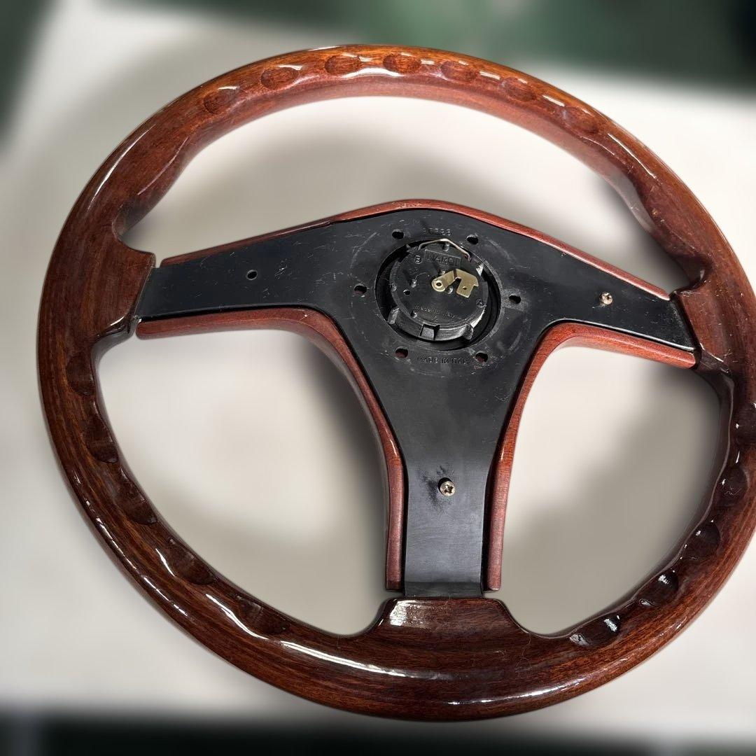 Nardi ND ウッド ステアリング 3本スポーク