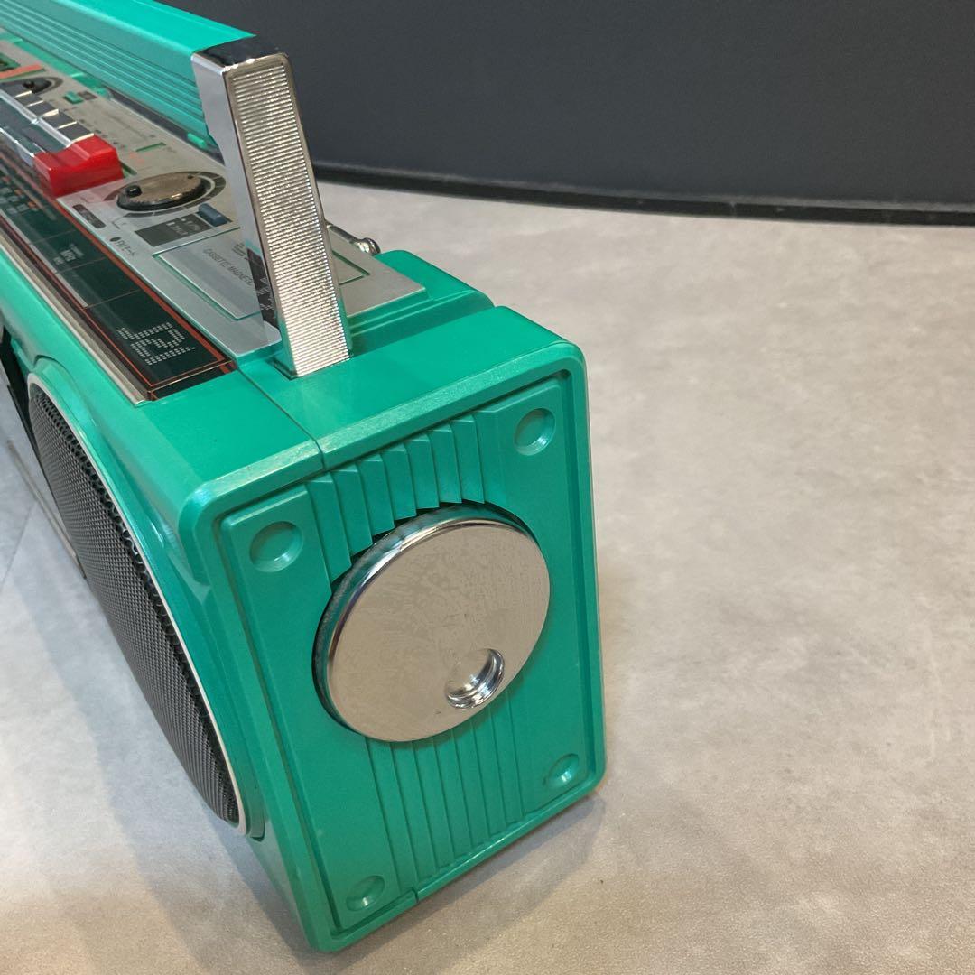 【美品】AIWA CS-J21 ステレオラジオカセットレコーダー