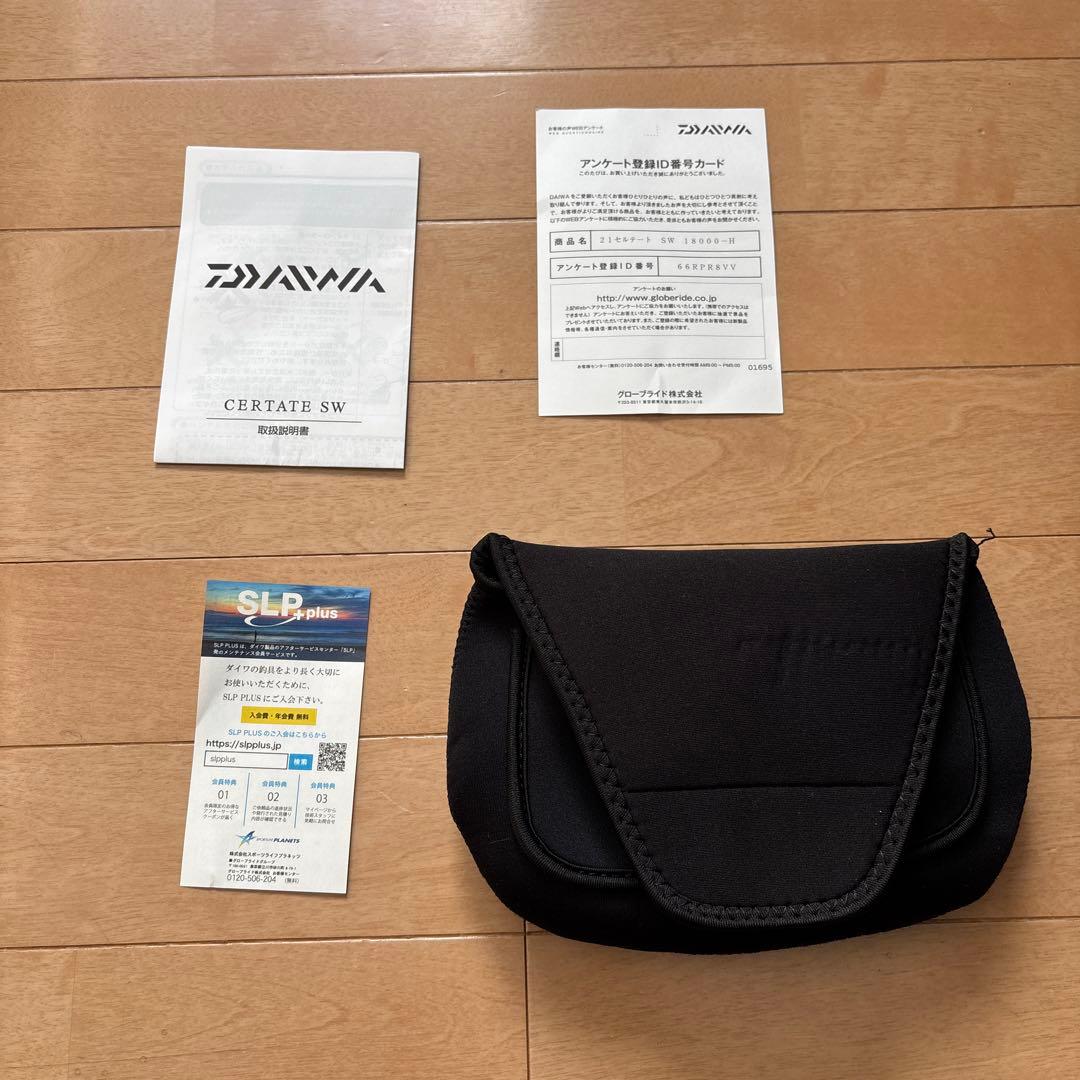 【美品】ダイワ 21セルテート SW 18000-H 本体のみ マグロ キハダ