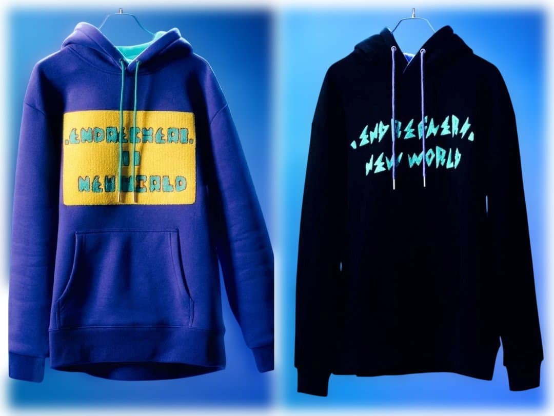 ENDLICHERI パーカー 黒紫2枚セット 2024 REツアーグッズ