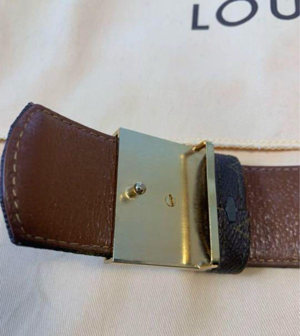 LOUIS VUITTON ルイヴィトン　モノグラム　ベルト　ビンテージ