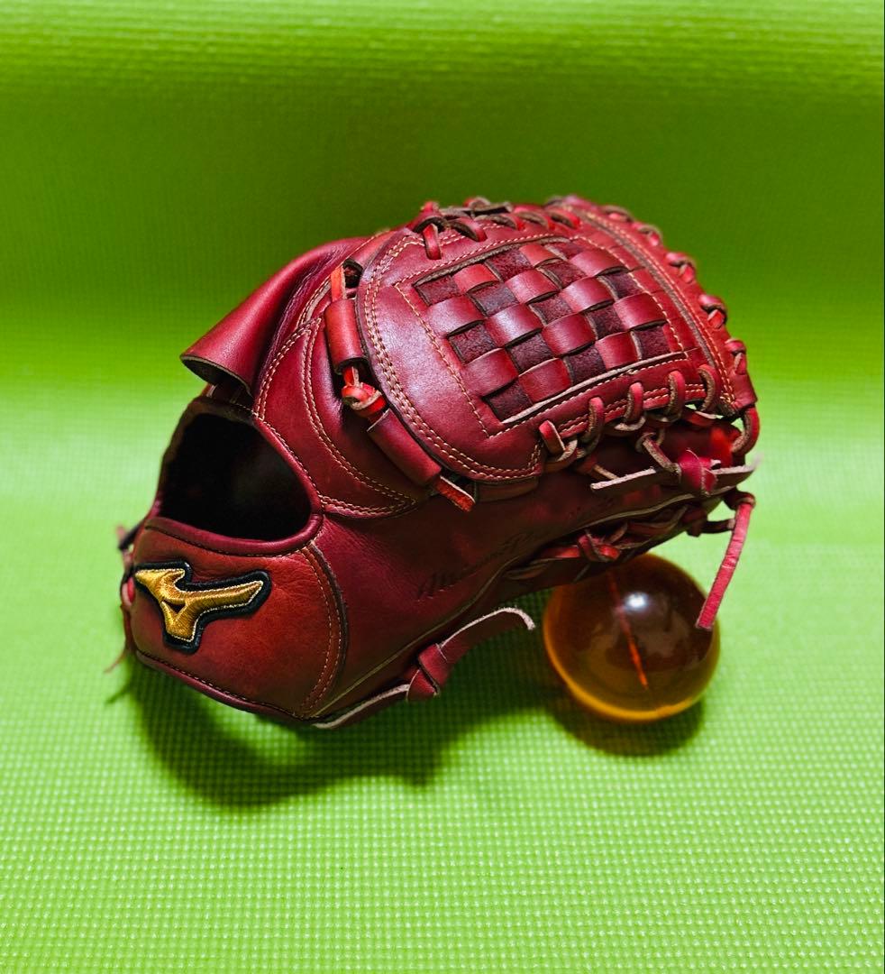 美品　硬式　ミズノプロ　クラッシック　限定カラー　投手