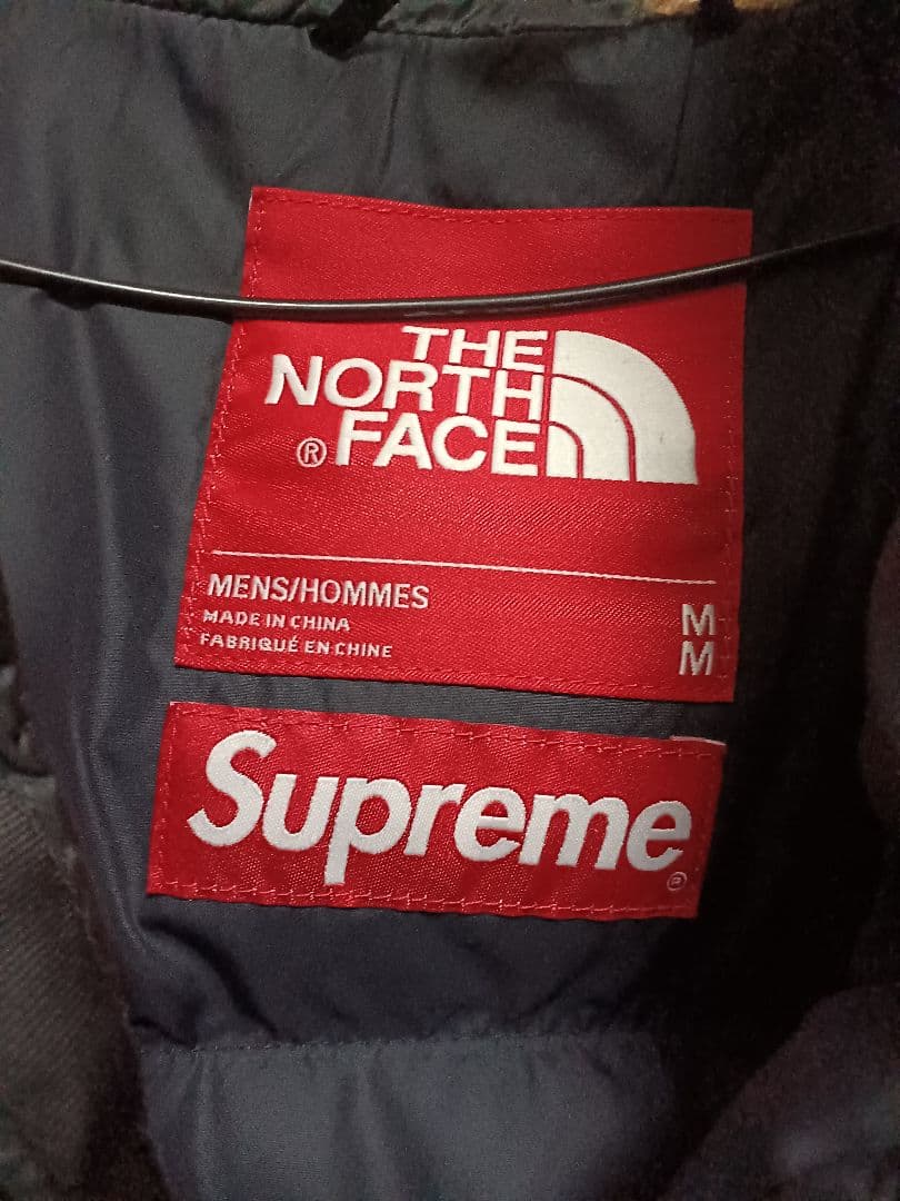 THE NORTH FACE × Supreme ダウンジャケットMサイズ迷彩柄