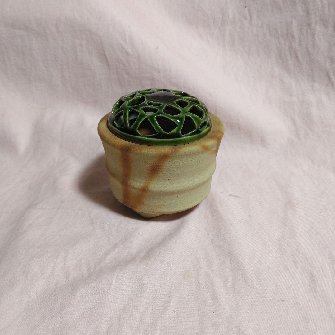 作家物　厚美作　香炉
