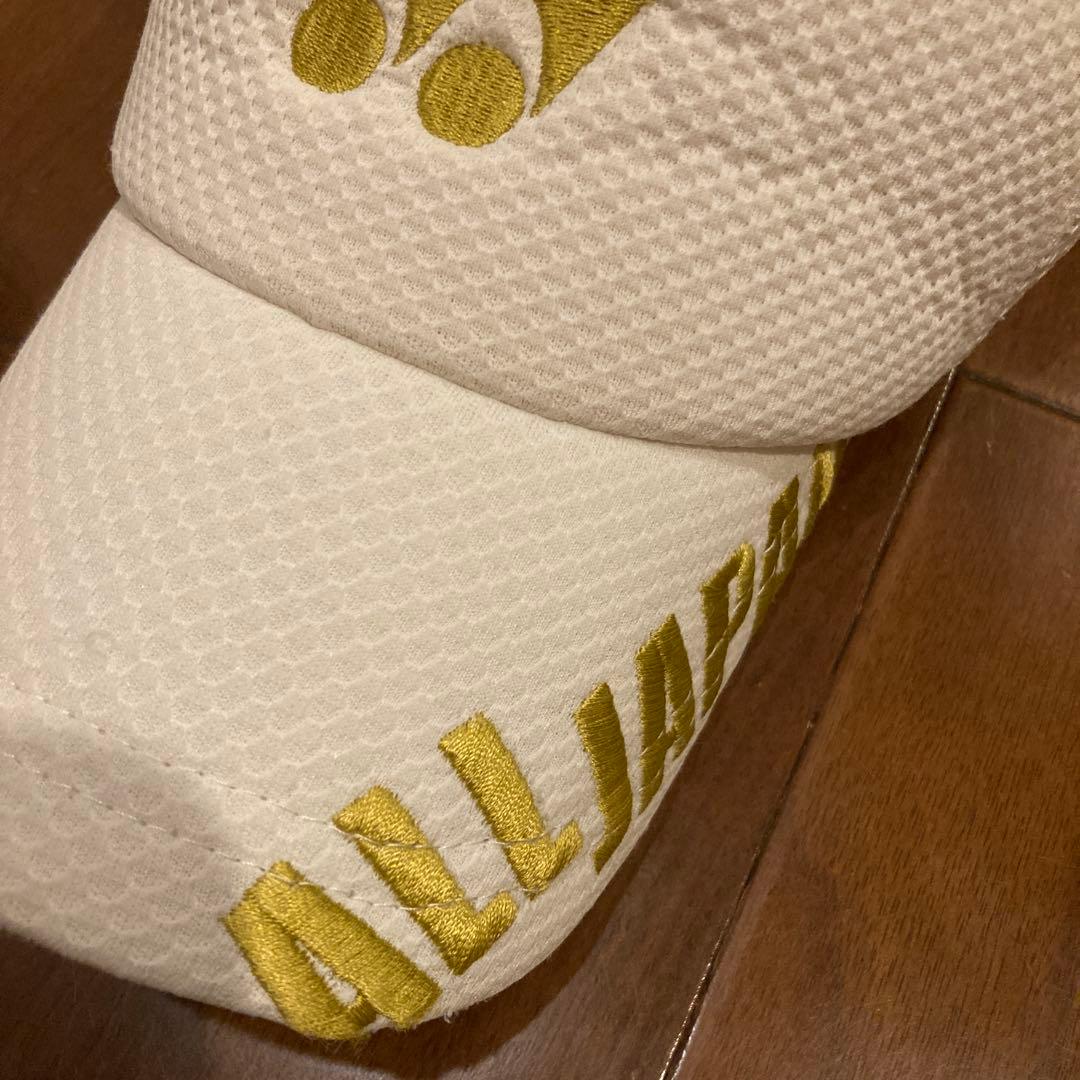 YONEX ALLJAPANキャップ インターハイ白金