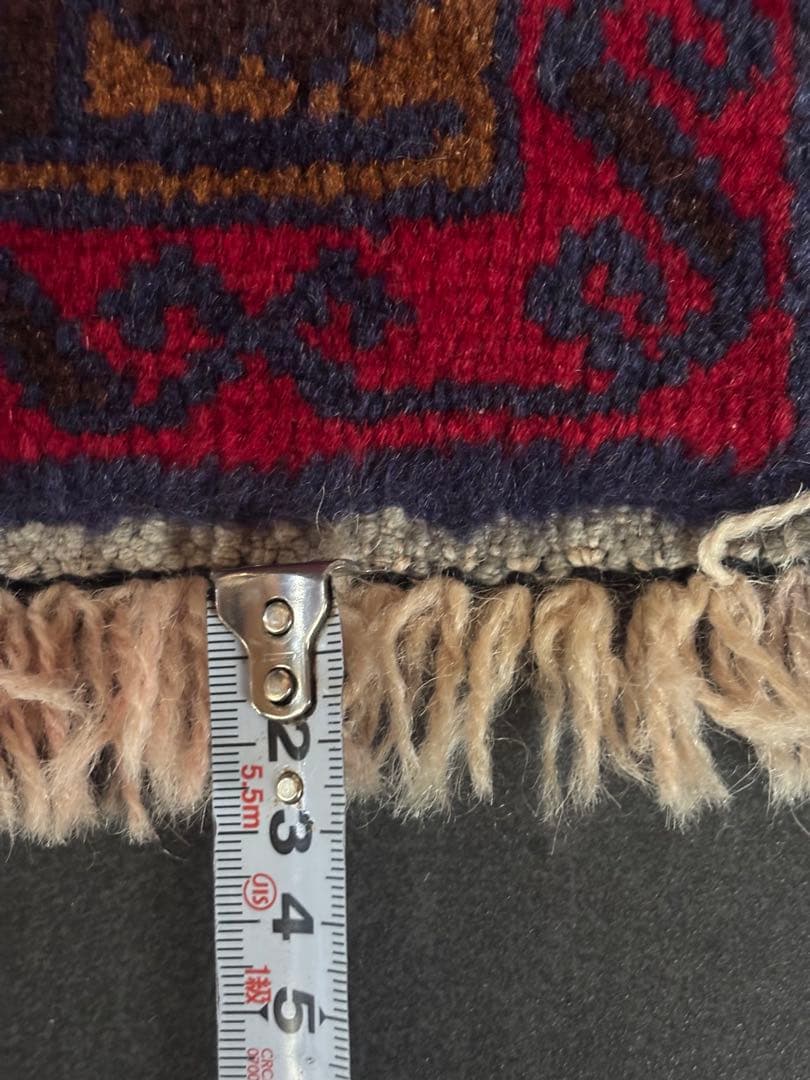 ビンテージラグ　伝統的　ウールラグ　アフガニスタン