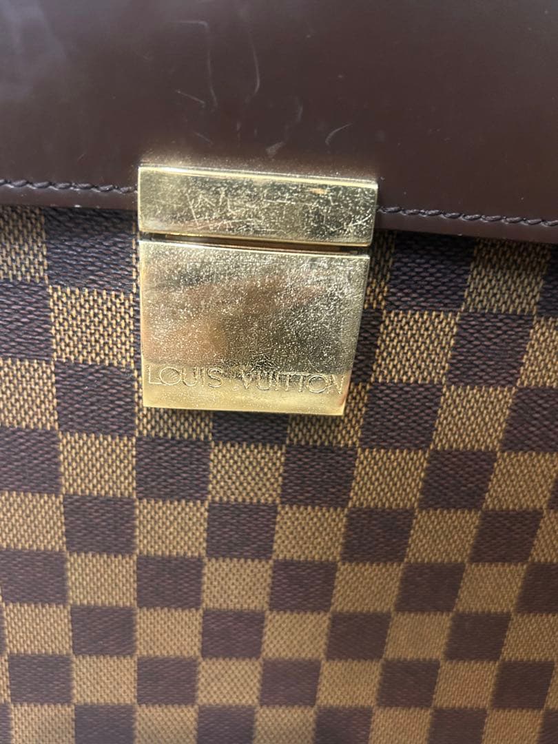 ルイヴィトン ブリーフケース ダミエ アルトナPM エベヌ【中古】メンズ