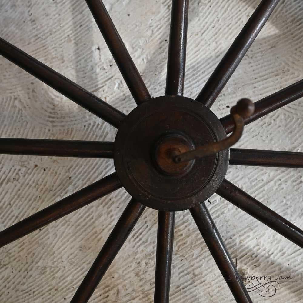 L3710-31 英国アンティーク ヴィクトリアン ガーデンホイール 車輪