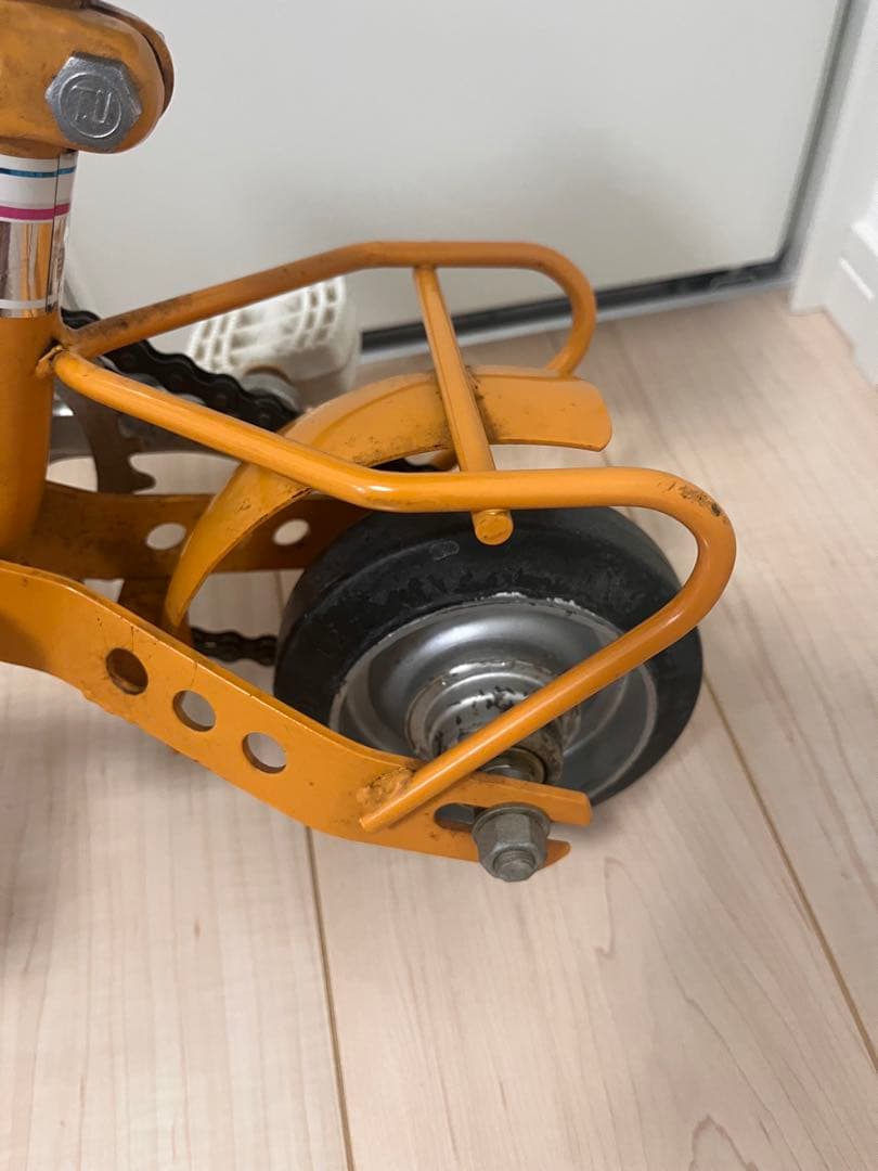 ミニ自転車　アンティーク　ツノダ　豆チャリ