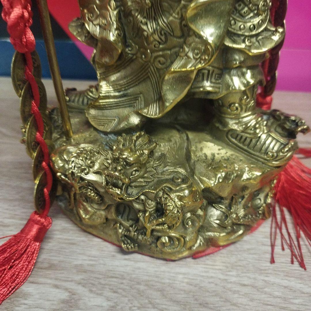 三国志　関羽　置物　神様　金運の神様