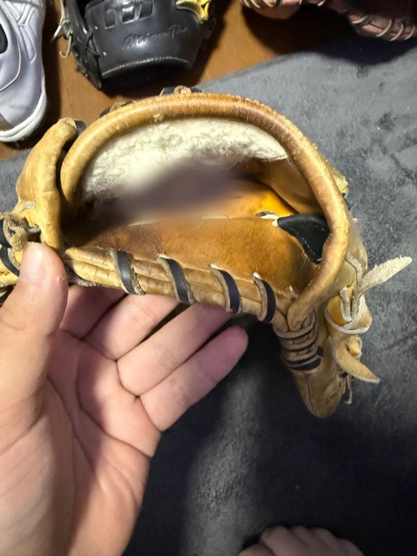 Mizuno 硬式グローブ 右投げ用 ブラウン