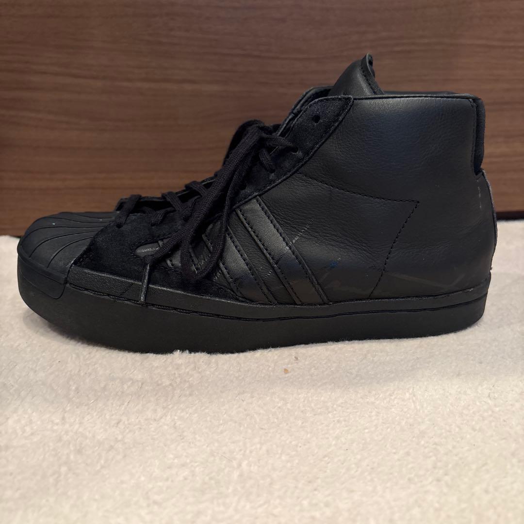 ブラック ハイカット シューズ US5Yohji、Y3正規品