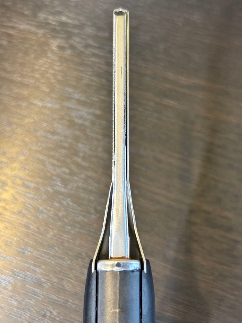 超美品LENZ 【α-3】レンツアイロン 5角3㎜アイロン　理容アイロン