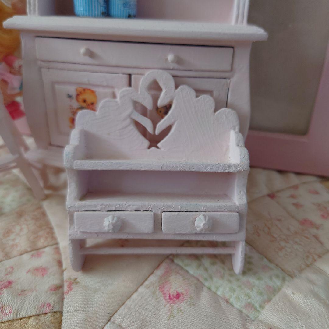 ヴィンテージ、ドールハウス、ミニチュアデカールセット