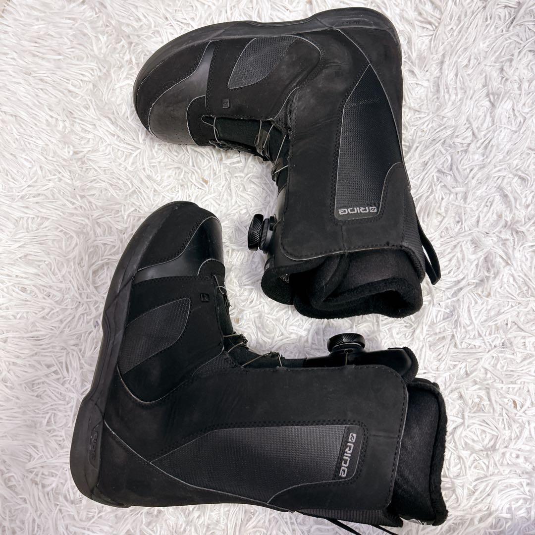【極美品】RIDE X HARPER スノーボードブーツ ブラック　25.5㎝
