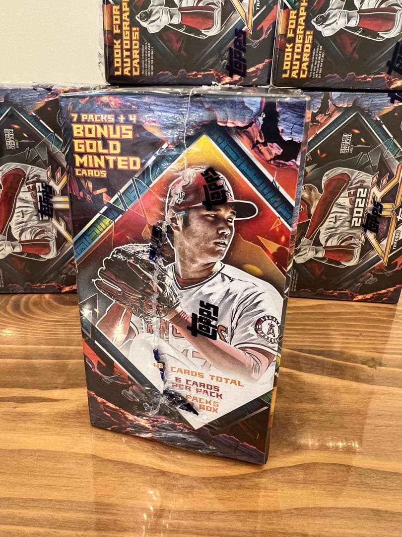 激レア2022 Topps Fire Baseball Blaster 大谷翔平