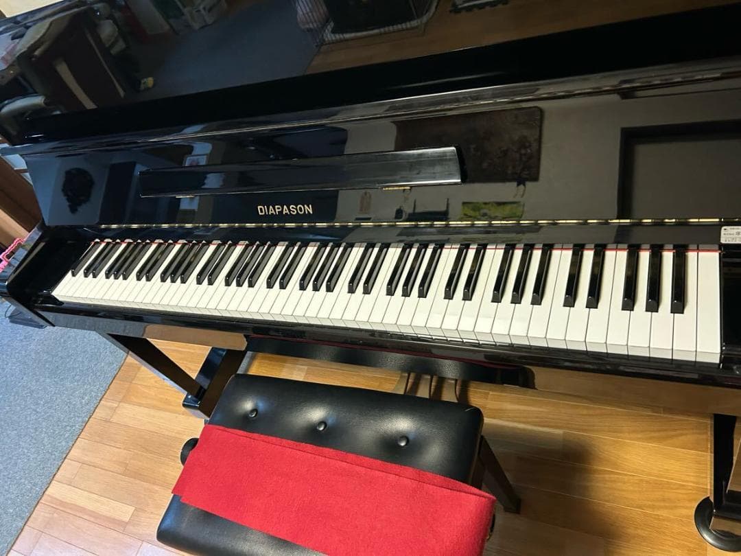 美品 ディアパソン DIAPASON D-25B 中古ピアノ アップライトピアノ