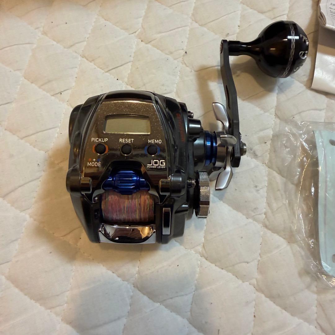 美品　電動リール シーボーグ200J-SJ 1.5号300m付 右　ゴメクサス