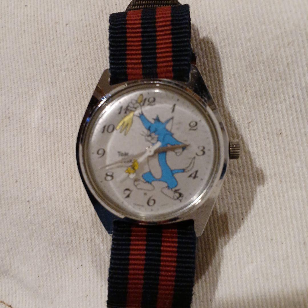 トムとジェリー　1970年代　デットストック　アナログ腕時計