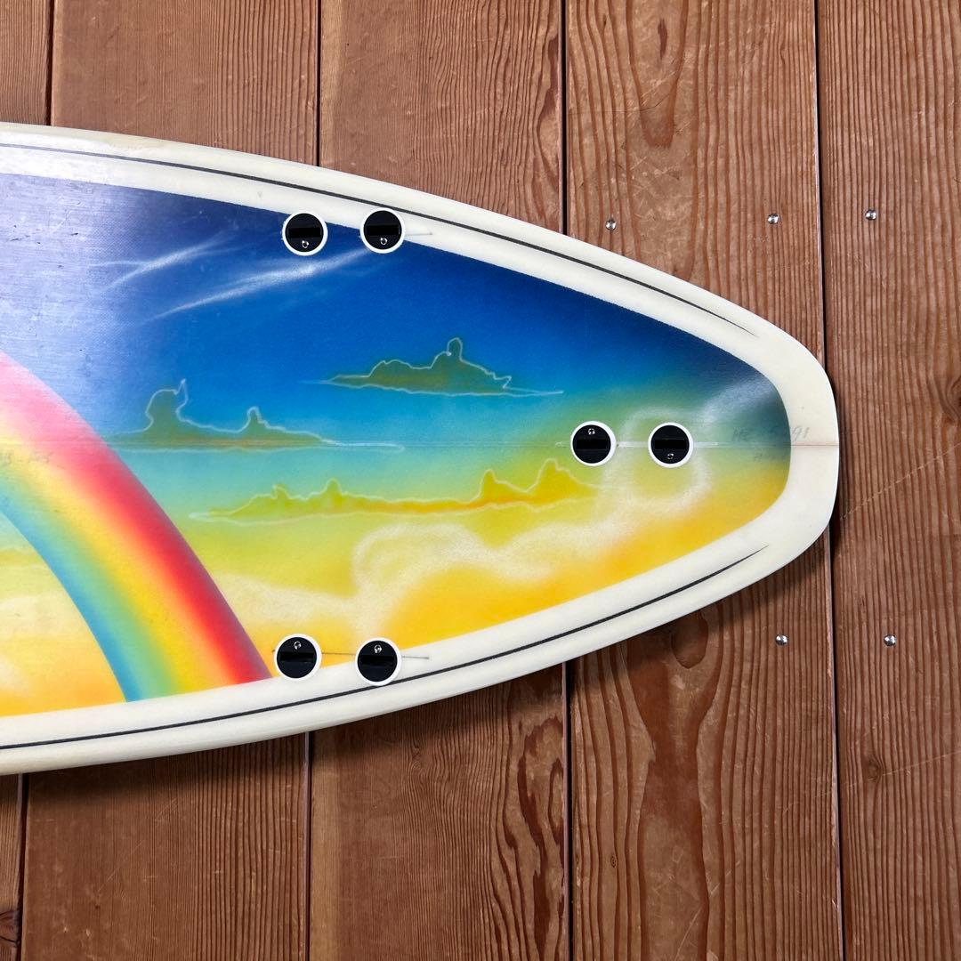 HB 6’0 レインボーアートデザイン サーフボード名作