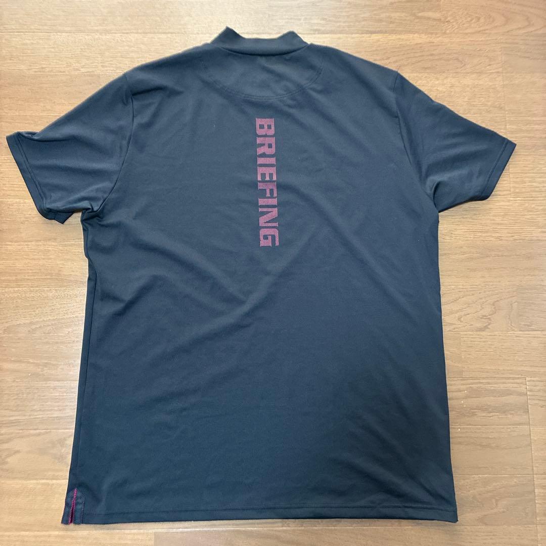 BRIEFING ブラック Tシャツ XXL
