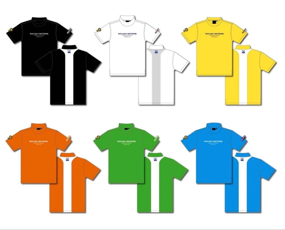 エリートグリップ　ROUGH WATERS 半袖ポロシャツ　ブラック　L 新品