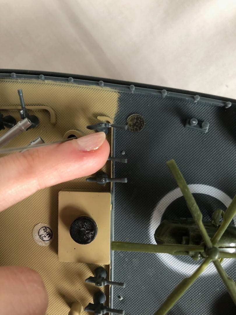 ＲＣ戦艦 - 弁慶　ラジコン　動作品　サイズ約63cm(箱) 新電池付き