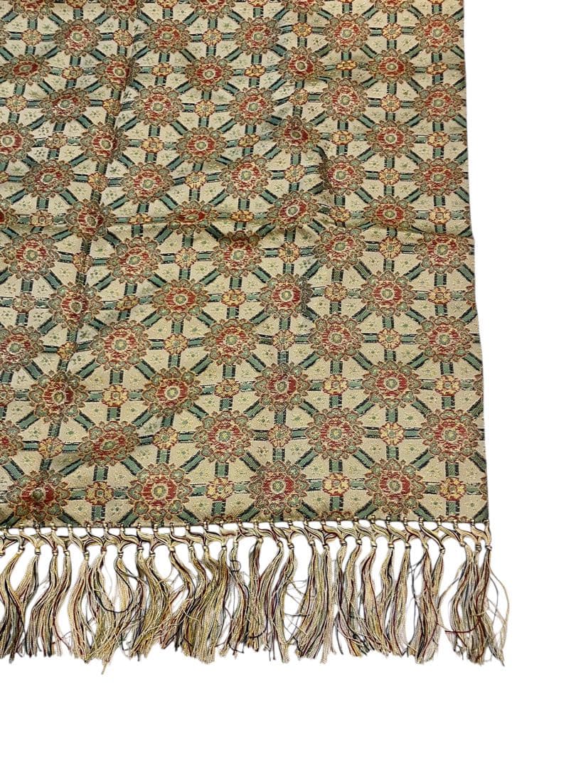 龍村美術織物　小蜀紅錦テーブルセンター　3号　60x110cm 絹100%