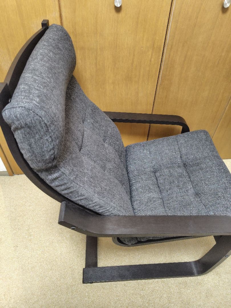 POANG ポエング オッドマン付 1人掛けソファ　1人掛けチェア