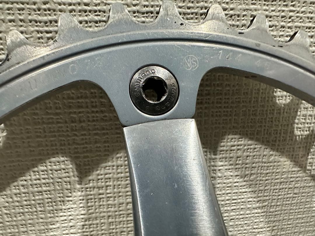 パーツ SHIMANO DURA-ACE FC-7710 Sugino NJS 46T