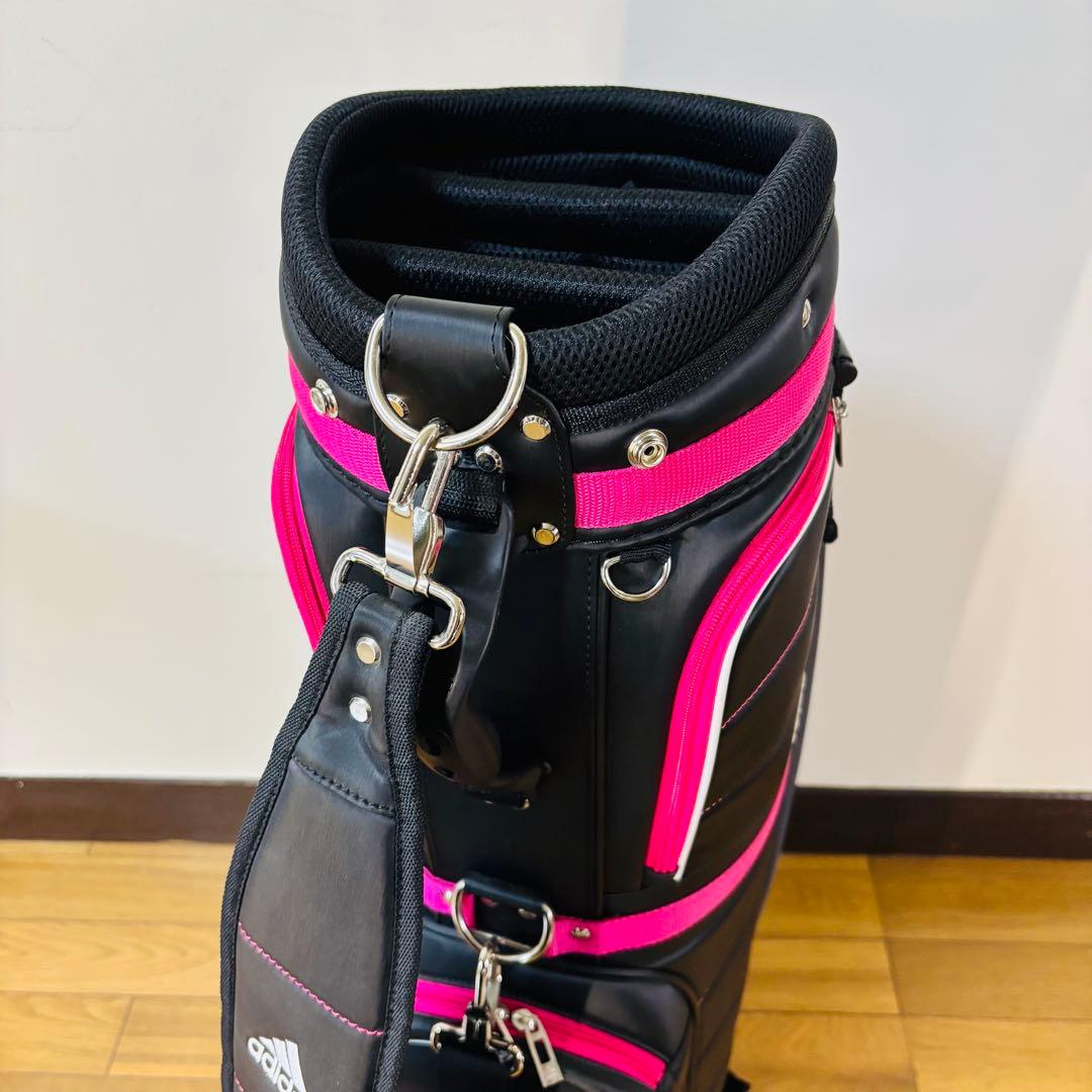 【ほぼ未使用品】adidas アディダス　レディースキャディバッグ 送料込み