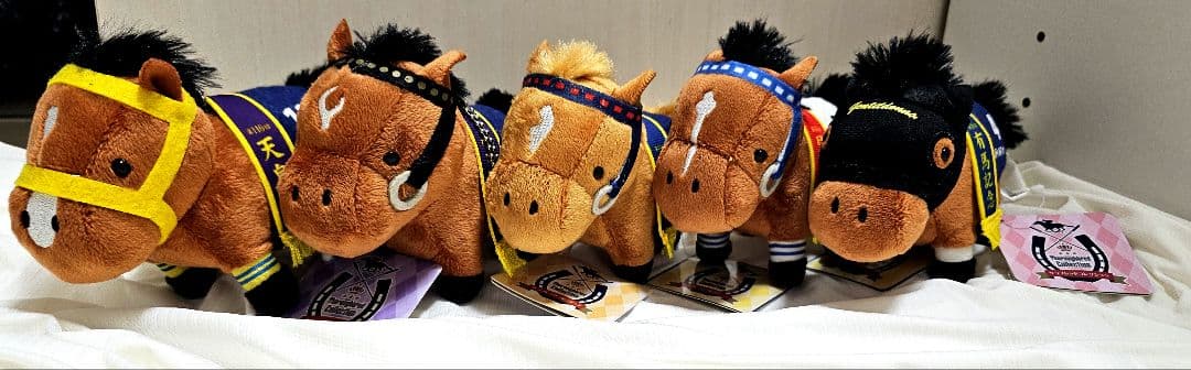 サラブレッドコレクション　マスコットボールチェーン5体セット