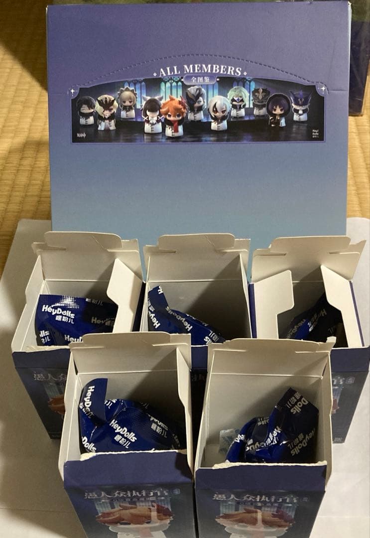 原神　ファデュイ執行官コレクションフィギュア　5点セット