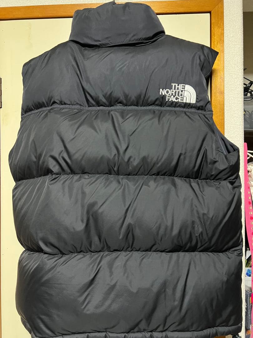 THE NORTH FACE ブラックダウンベスト　ヌプシ　XLサイズ