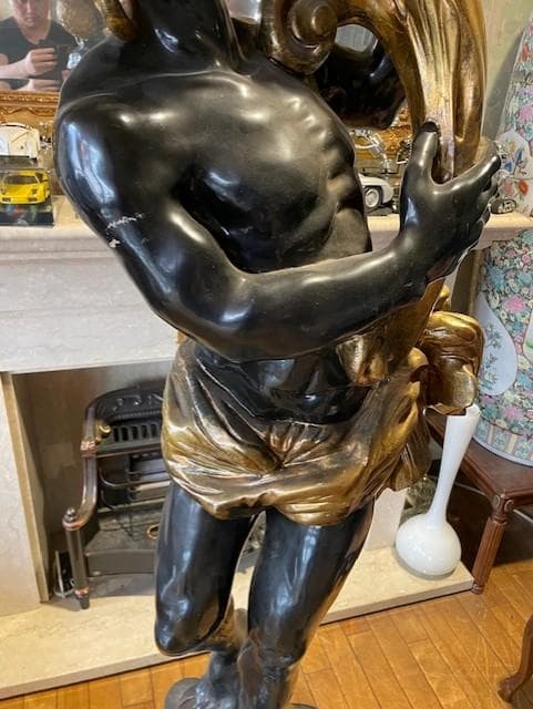 クラシック ブロンズ スタンドランプ 約180cm