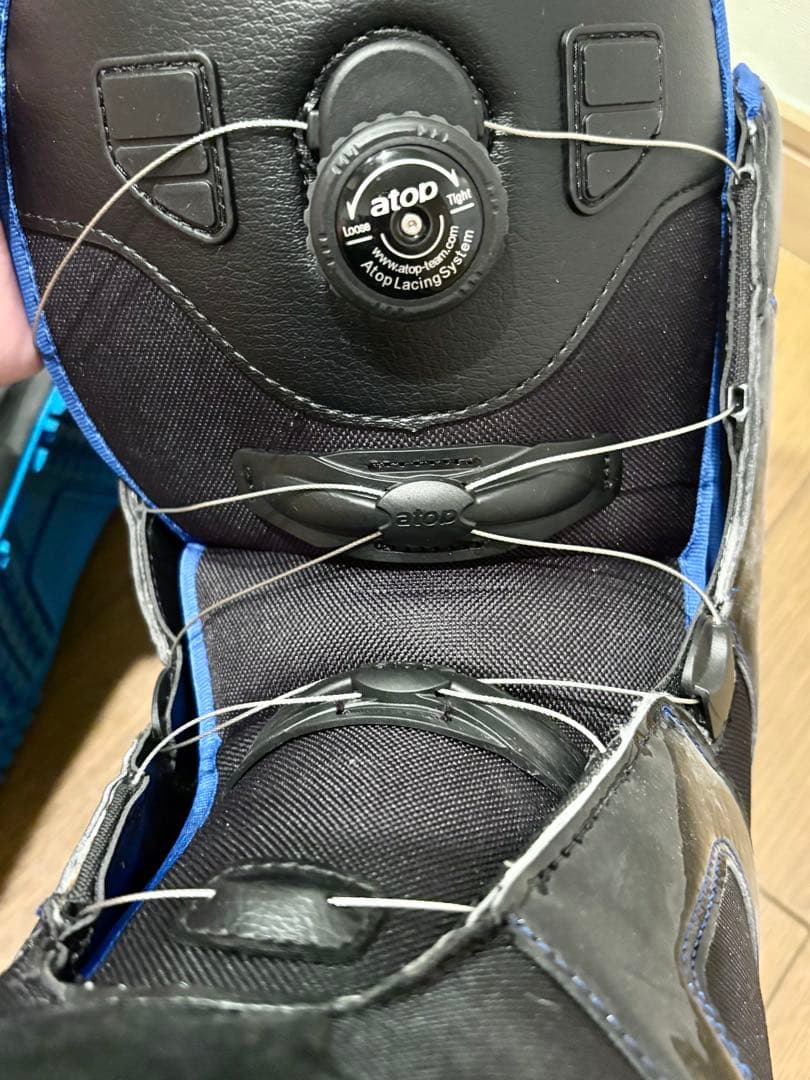 【美品】ZUMA ブラック スノーボードブーツ　ダイアル式28.0cm