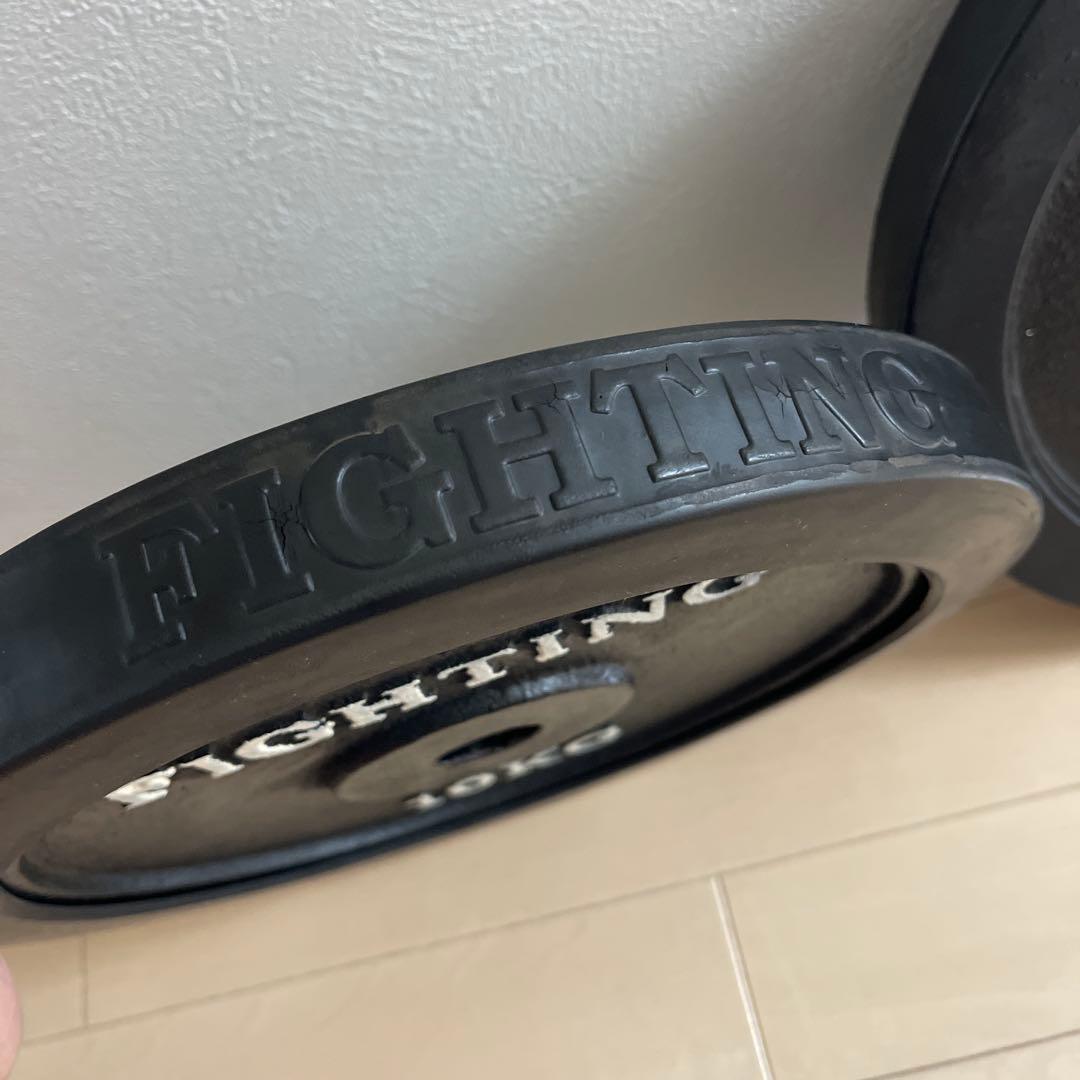 FIGHTING プレート 10kg 2枚セット