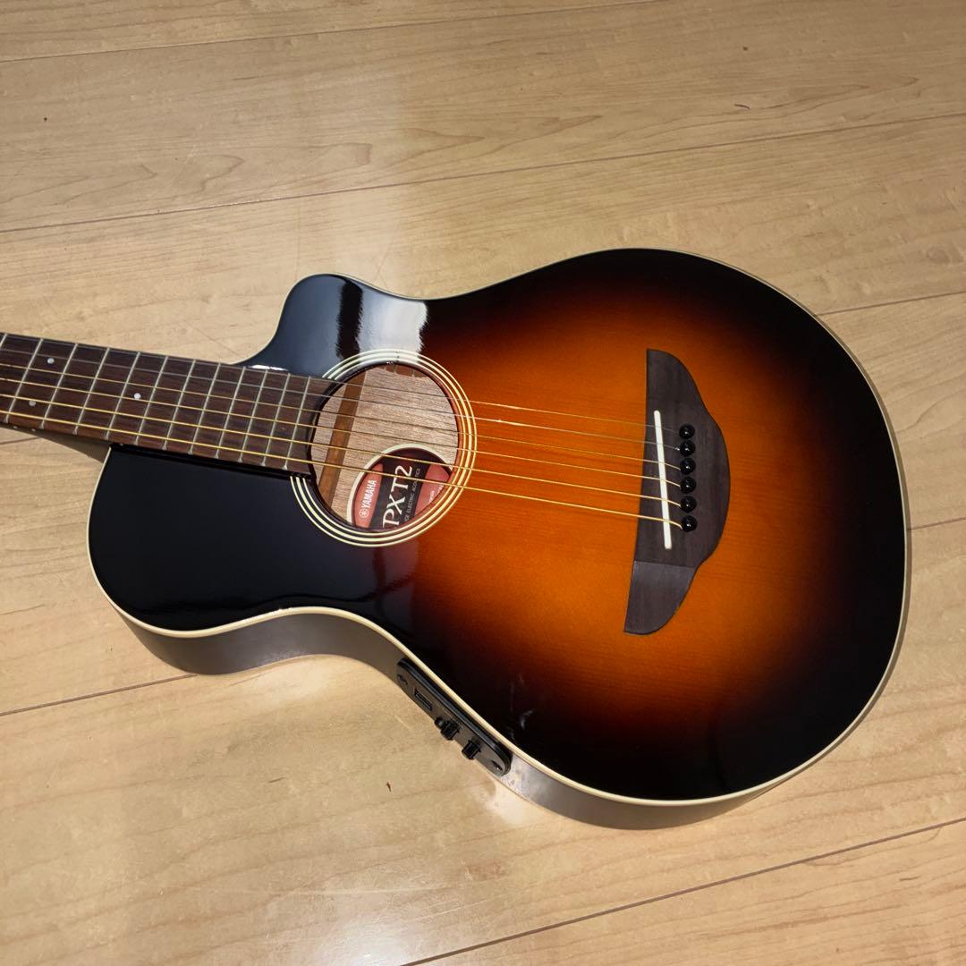 美品　ヤマハAPXT2 (OVS) ミニ・エレクトリックアコースティックギター