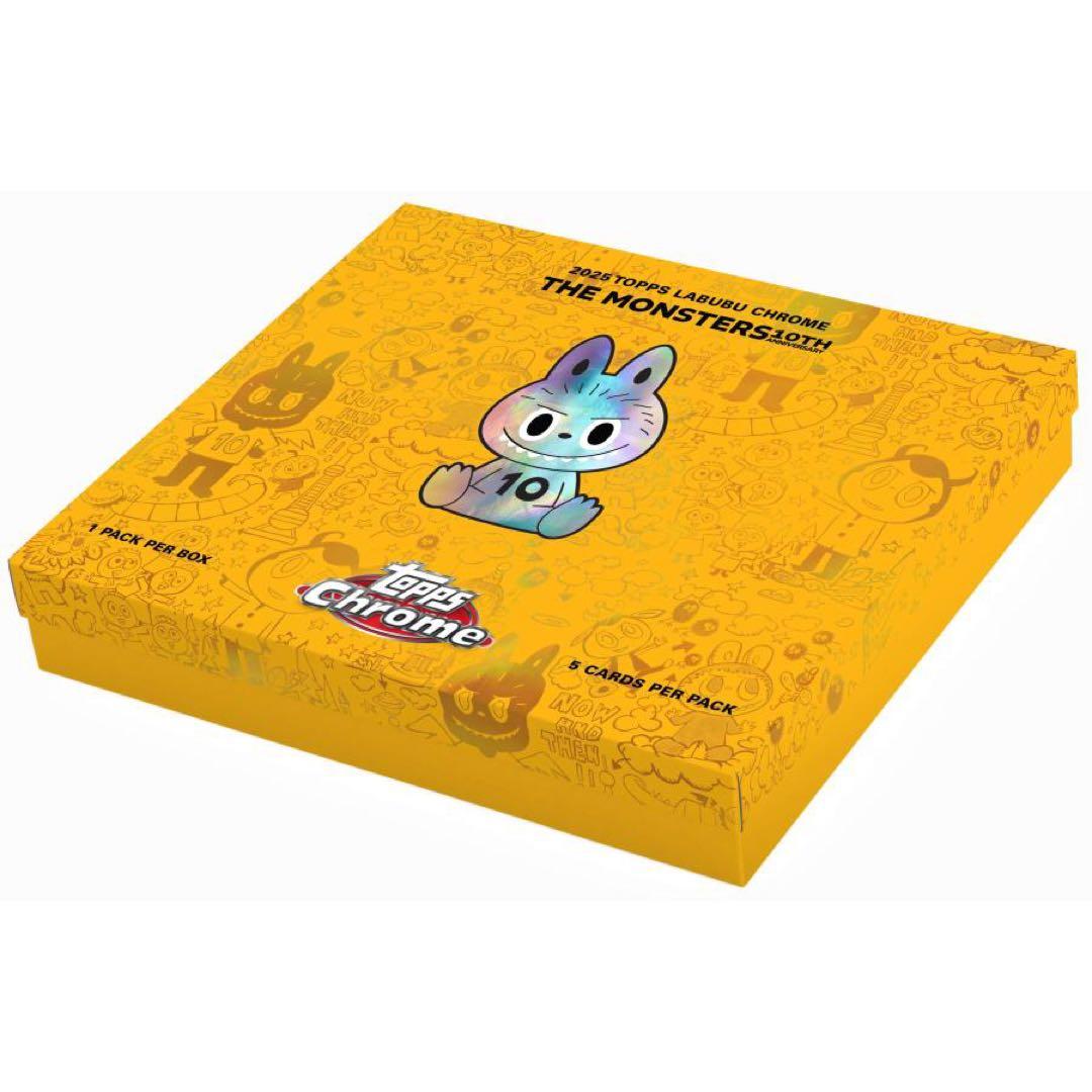 2025 Topps Chrome Labubu 1box　新品・未開封