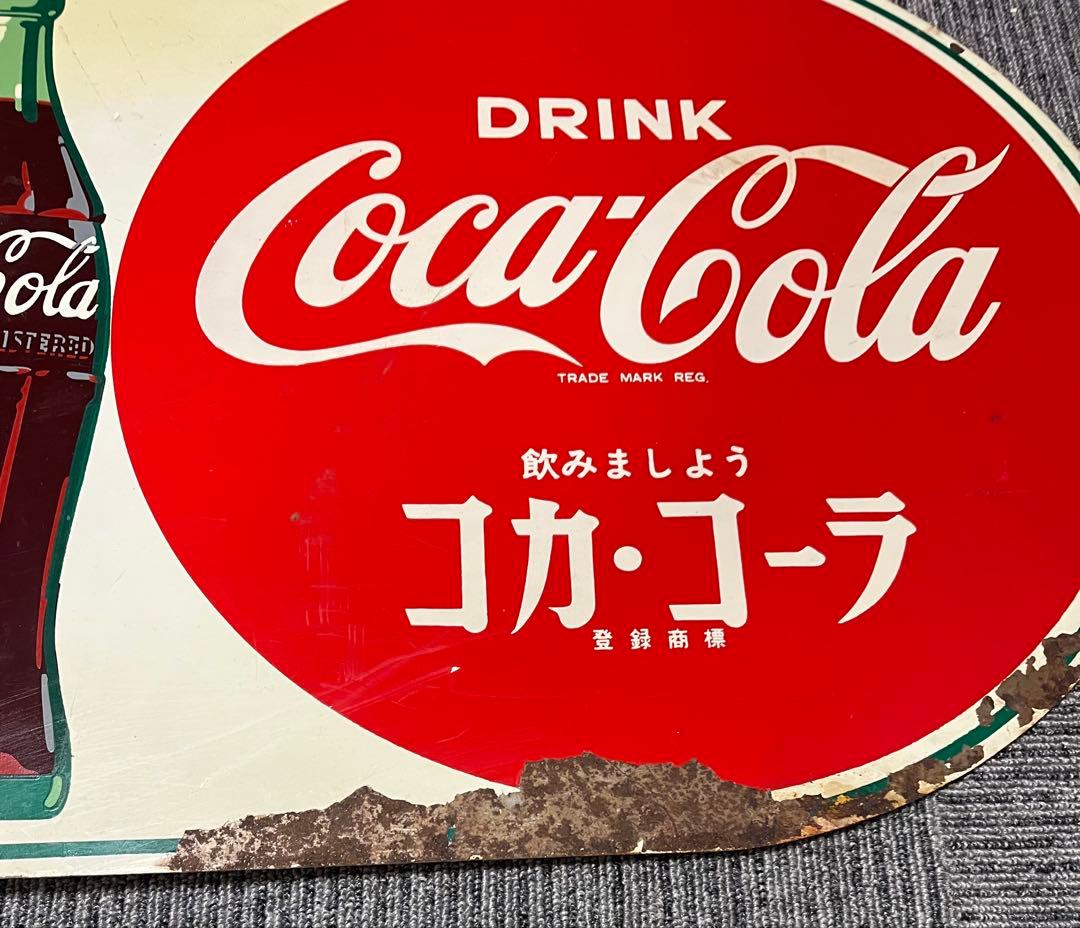 コカコーラ看板　昭和レトロ