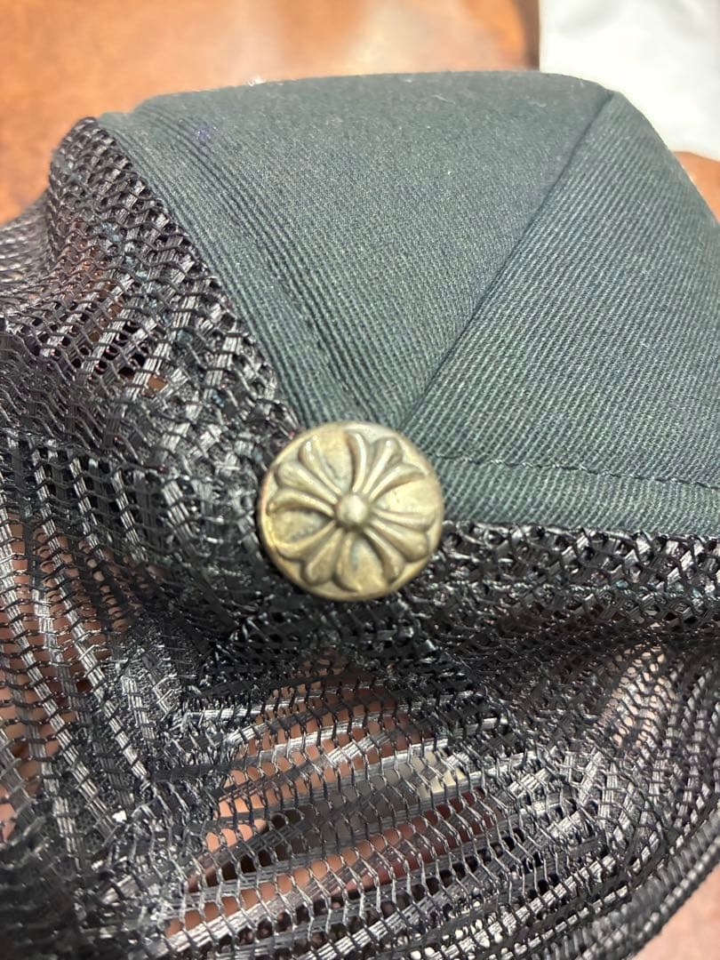 CHROME HEARTS クロムハーツ ブラック キャップ 帽子 正規品
