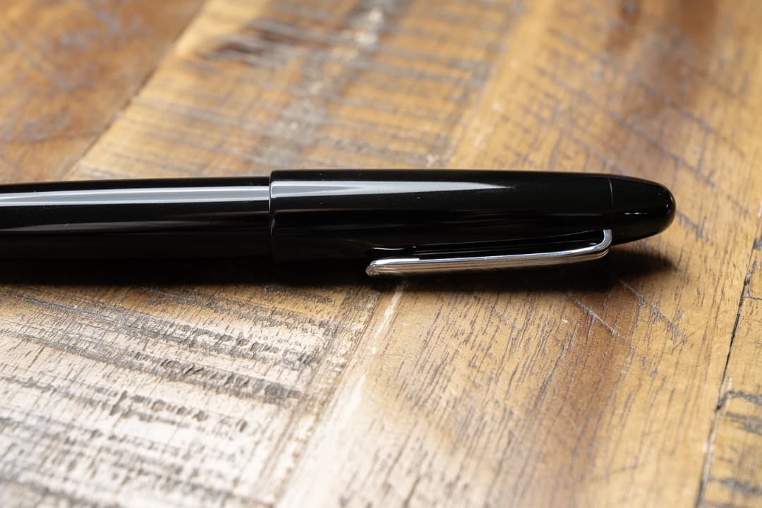 セーラー万年筆 キングプロフィット エボナイト シルバー 万年筆 中字