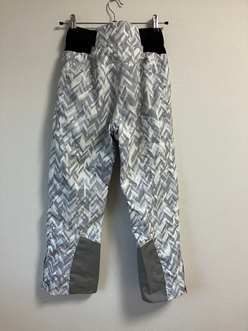 値下げ　Goldwin スキーウェア 上下セット グレー系 ヘリンボーン柄