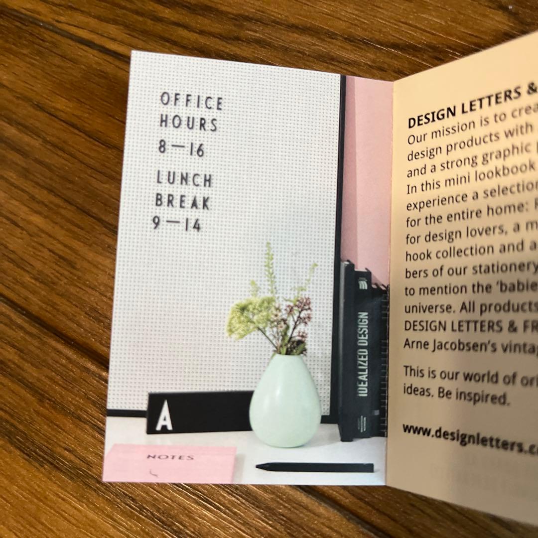 Design lettersアルネヤコブセン WORDSアルファベットとナンバー