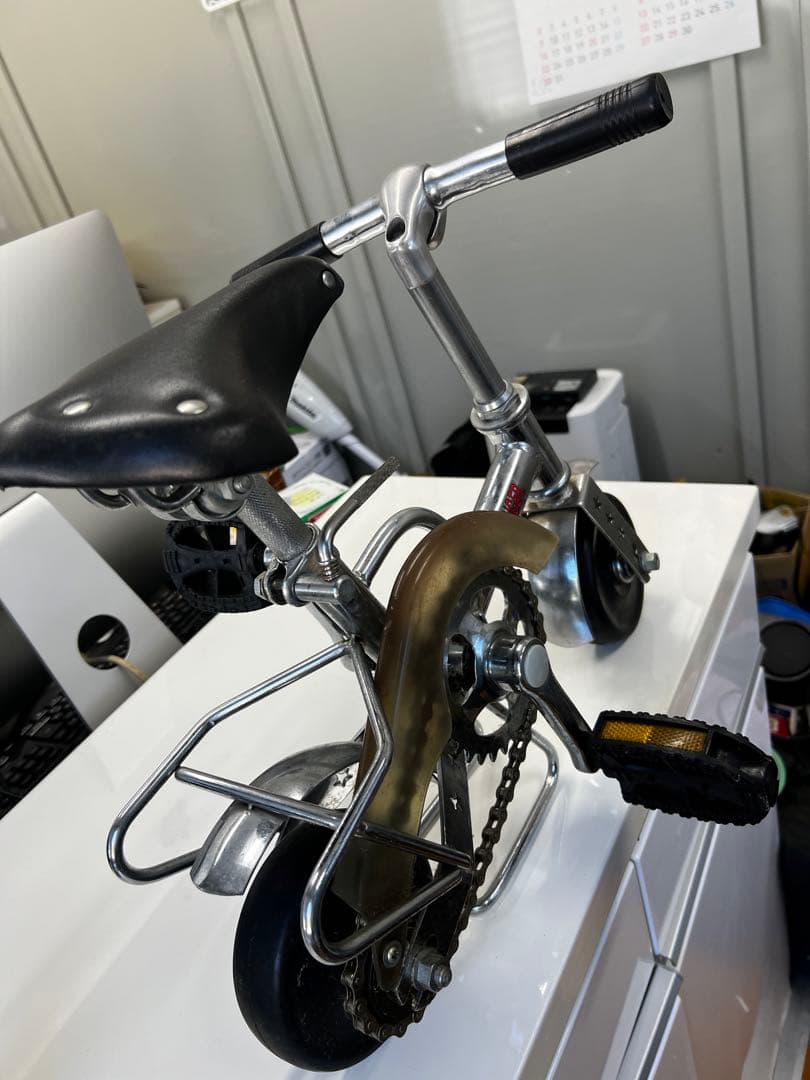 希少！アンティーク豆チャリ　チャレンジャー　スタンド付き