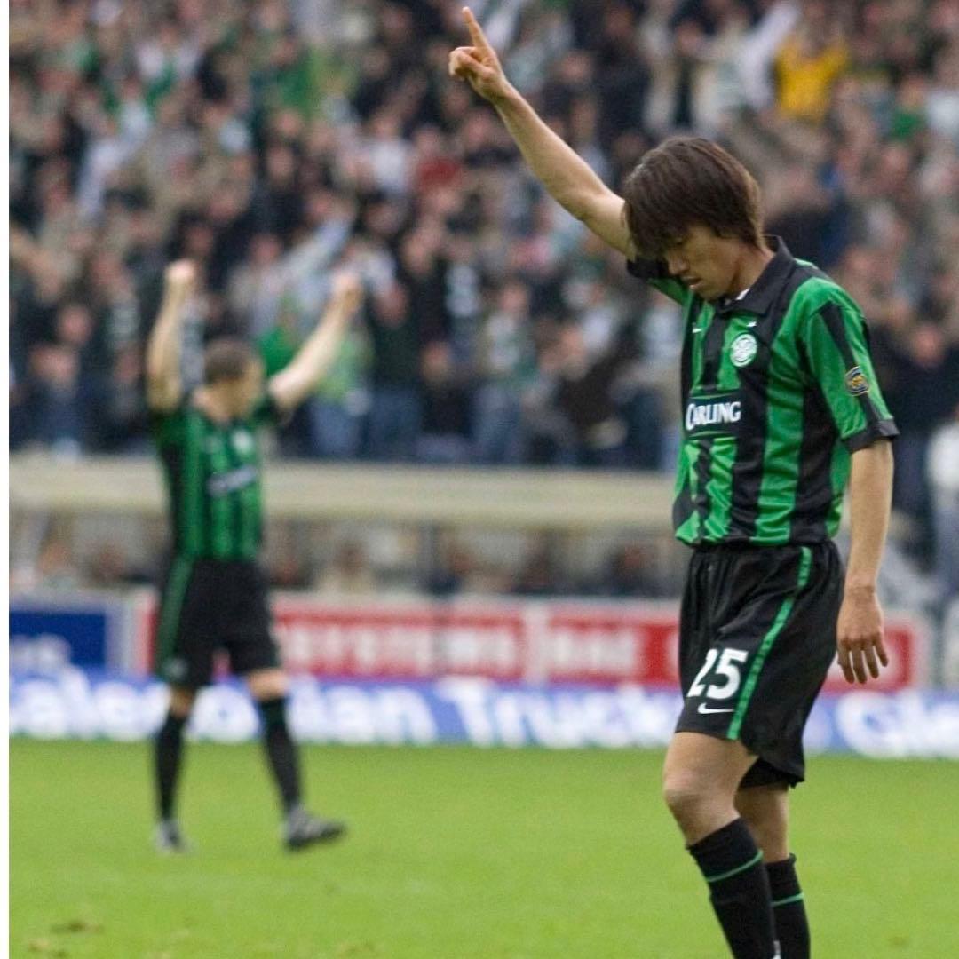 セルティック 2006/08 中村俊輔 ユニフォーム 引退 元日本代表