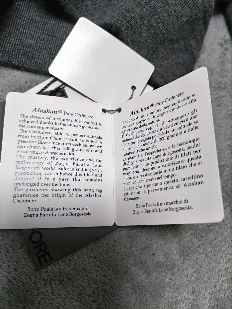 G/FORE カシミヤ　タートルネック　グレー　新品