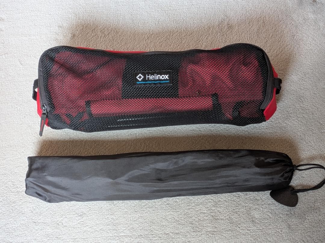 Helinox　ヘリノックス　サンセットチェア　フットレストオットマン付き
