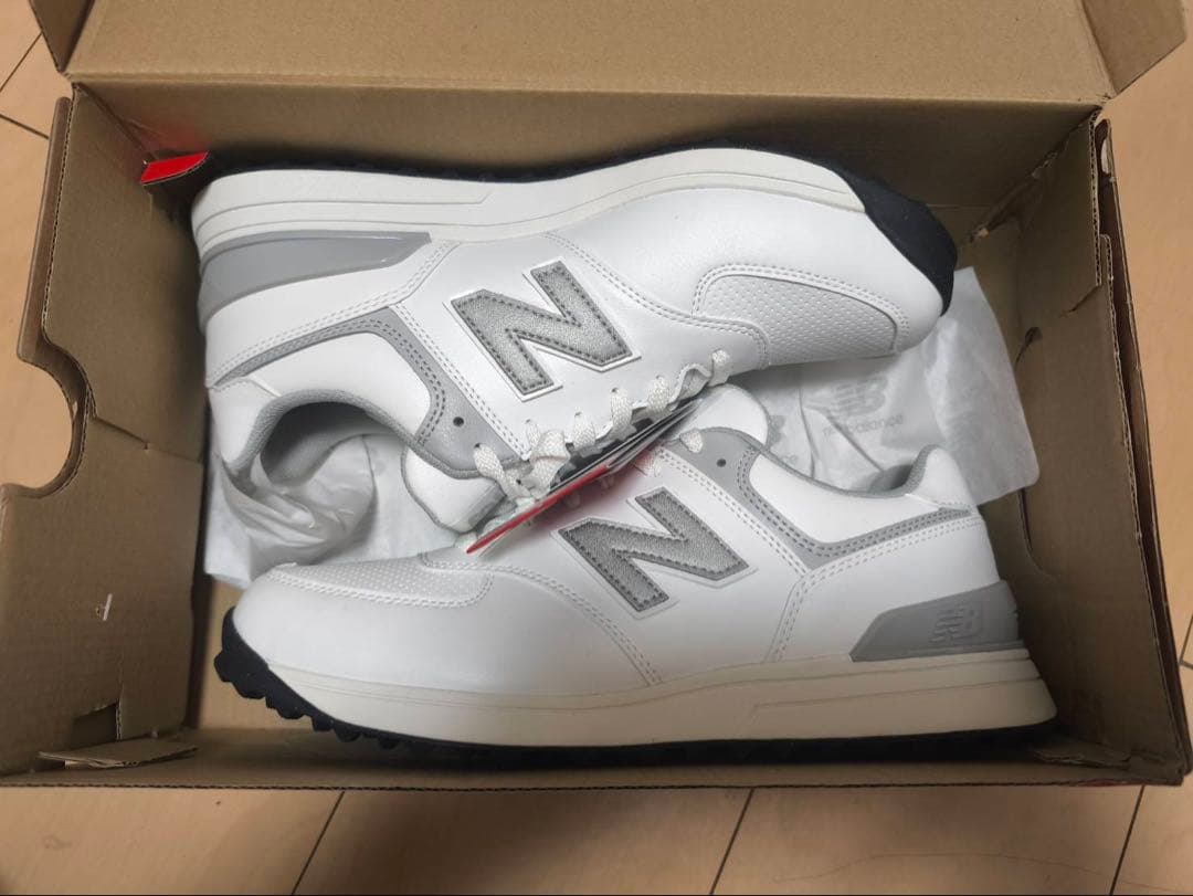 New Balance 574 ホワイト シューズ　新品未使用