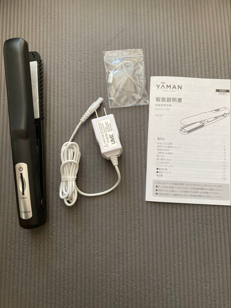 【未使用】YAMAN 超音波 アイロン トリートメント ヘアアイロン ヤーマン